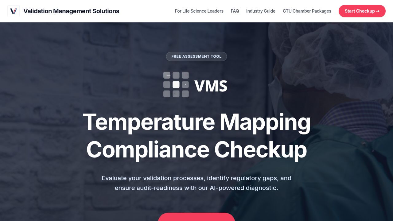 VMS Temperature Mapping Compliance Checkup — Free AI-Powered Assessment